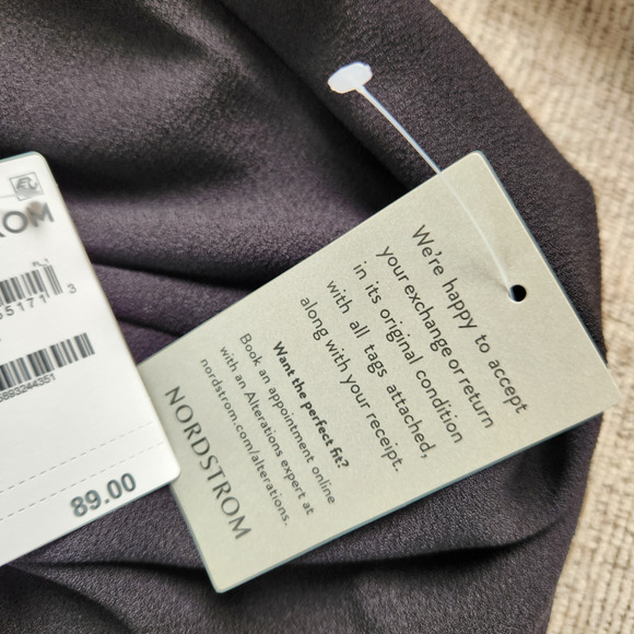 Chelsea 28 Womens XXS Black Midi Short Sleeve Shift Dress Zipper NWT Summer - Picture 13 of 15